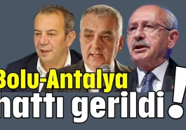 Bolu-Antalya hattı gerildi!