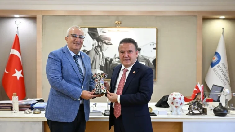 Çameli’nden Başkan Muhittin Böcek’e Sakin Şehir teşekkürü