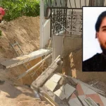 Çöken balkonun altında can verdi