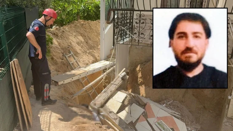 Çöken balkonun altında can verdi