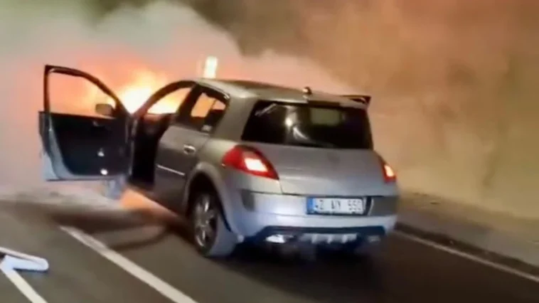 Demirkapı Tüneli'nde yangın paniği!