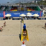 Dünya Plaj Voleybolu Pro Tur'un Alanya etabı başladı