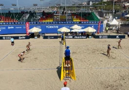 Dünya Plaj Voleybolu Pro Tur'un Alanya etabı başladı