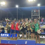 Dünya Plaj Voleybolu Pro Tur'un Alanya etabı tamamlandı