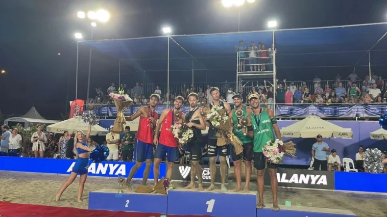 Dünya Plaj Voleybolu Pro Tur'un Alanya etabı tamamlandı