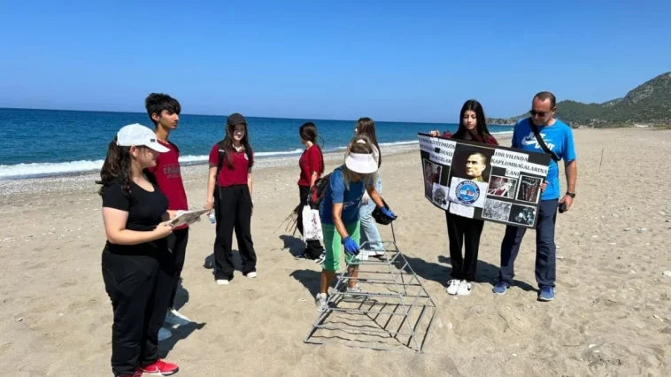 Gazipaşa'da caretta caretta yuvaları koruma altına alındı