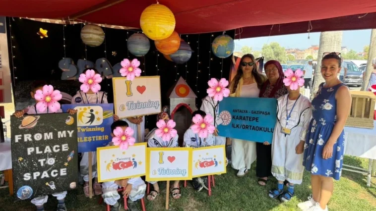 Gazipaşa’da eTwinning sergisi yoğun ilgi gördü