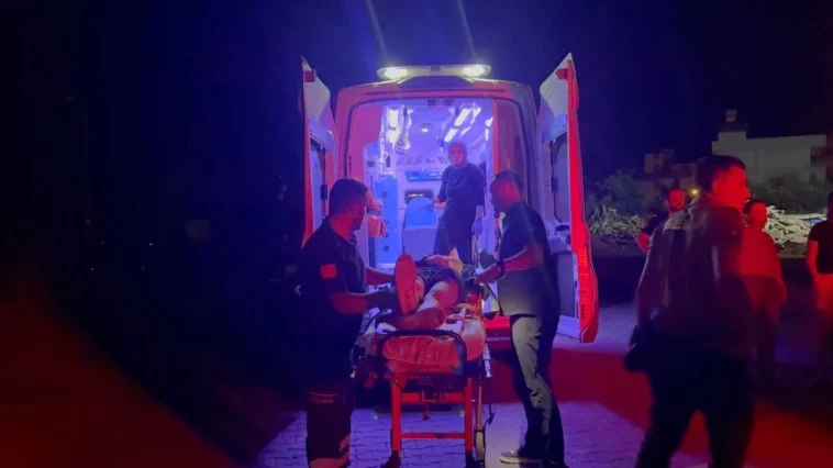 Gazipaşa'da motosiklet kazasında sürücü ağır yaralandı