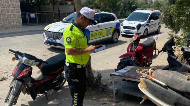 Gazipaşa’da motosiklet tamircilerine denetim