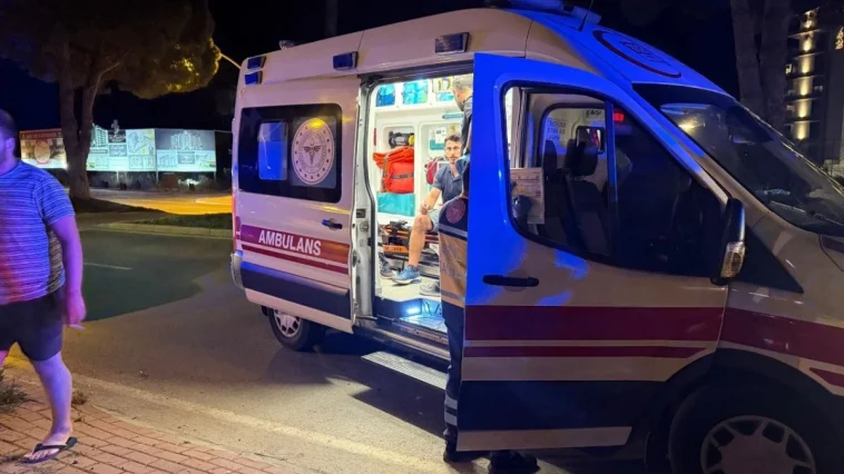 Gazipaşa'daki motosiklet kazasında sürücü yaralandı