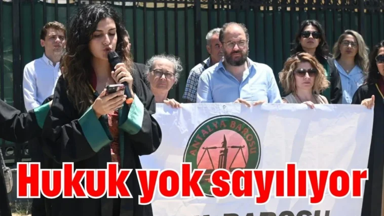 Hukuk yok sayılıyor