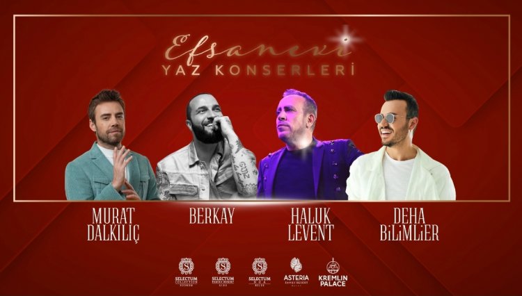 EFSANEVİ YAZ KONSERLERİ İLE EĞLENCELİ TATİLLER YAŞANIYOR