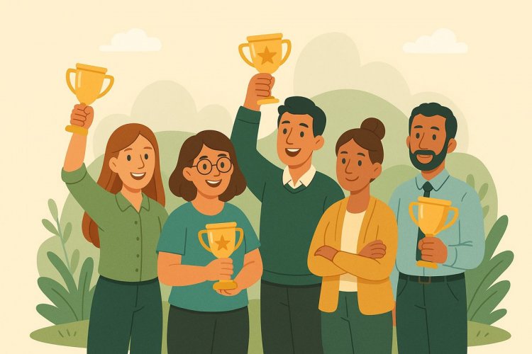 ÇEVRENİN GENÇ SÖZCÜLERİNE ÖDÜL YAĞDI