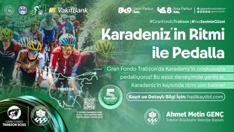 GRAN FONDO TRABZON 2025 SİZİ BEKLİYOR!
