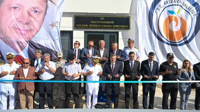 Kaş Sahil Güvenlik'e yeni bina