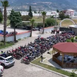 Kaş'ta 145 motosiklet trafikten men edildi