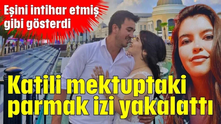 Katili mektuptaki parmak izi yakalattı