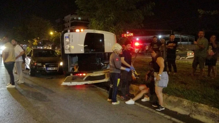 Kazadan burunları bile kanamadan çıktılar