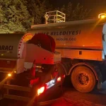 Kemer’de trafo yangını