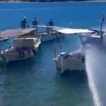 Kemer'deki yangında örnek dayanışma