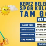 Kepez Belediyesi’nden çocuklara tam gün “Yaz Okulu”