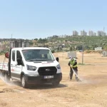 Kepez’de kurban bayramı sonrası hijyen temizliği