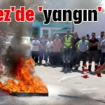 Kepez'de 'yangın' var!