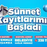 Kepez’in sünnet kayıtları başladı