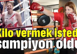 Kilo vermek istedi şampiyon oldu