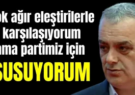 Konyaaltı Belediyesi eski Başkanı Esen: Çok ağır eleştirilerle karşılaşıyorum ama partimiz için susuyorum