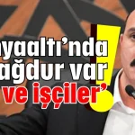 ‘Konyaaltı’nda 2 mağdur var! Ben ve işçiler’