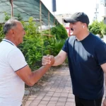 Konyaaltı'nda hem denetim, hem bayramlaşma