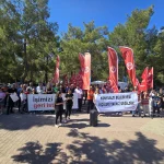 Konyaaltı'ndan İzmir'e selam çaktılar