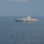 'Lady Moura' Antalya Yat Limanı'nda