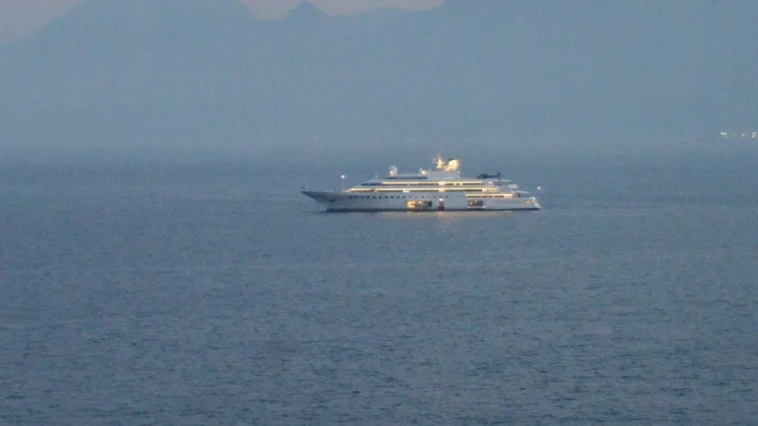 'Lady Moura' Antalya Yat Limanı'nda