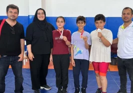 Serikli güreşçiler 7 madalya kazandı