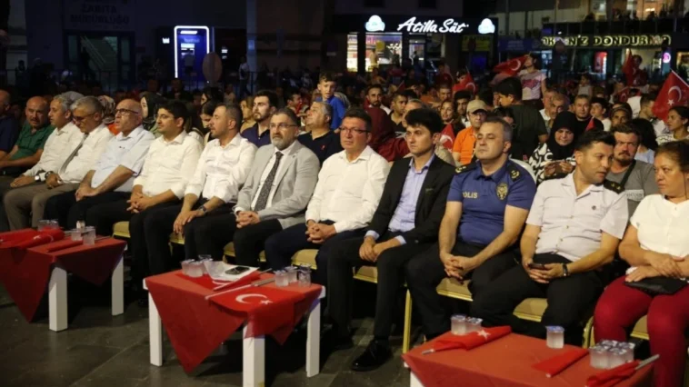 Serik'te 15 Temmuz anma programı düzenlendi