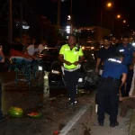 Serik'te minibüs ve otomobil çarpıştı: 2 yaralı