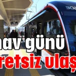 Sınav günü ücretsiz ulaşım