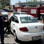 Yangına giden itfaiye aracı kaza yaptı 1 kişi yaralandı