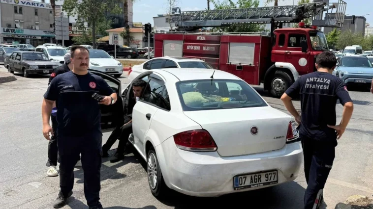 Yangına giden itfaiye aracı kaza yaptı 1 kişi yaralandı