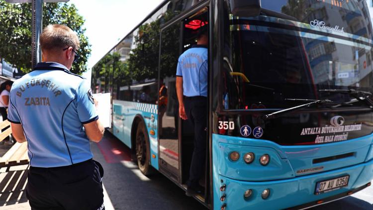 Halk otobüslerinde klima denetimi
