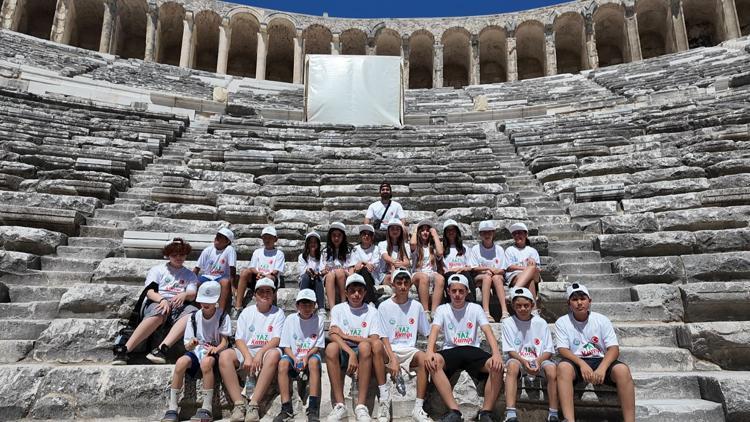 Serikte gençler yaz kampının tadını çıkardı