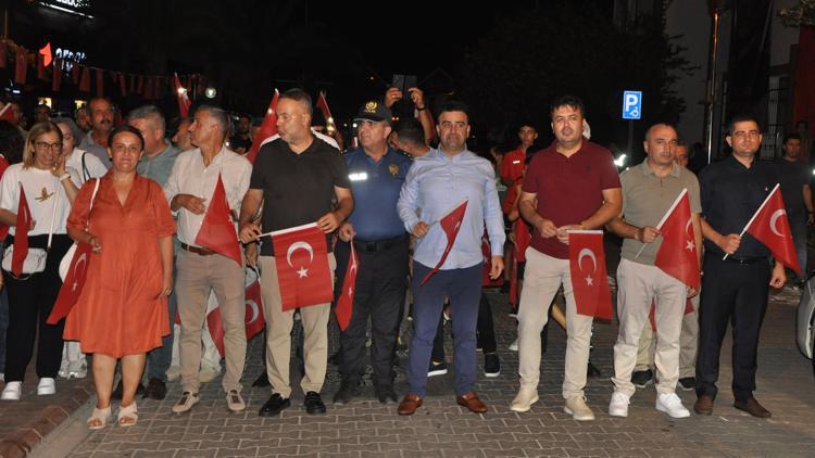 Gazipaşada 15 Temmuz anma programı yapıldı