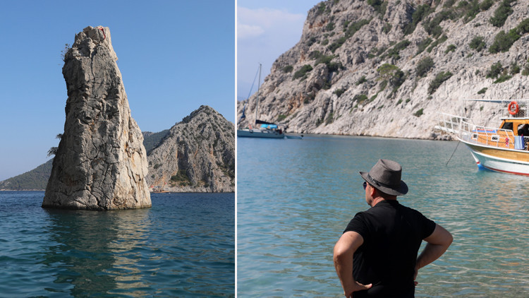 Buraya karadan ulaşım yok Korsanların gizlendiği yer: İşte Türkiyenin James Bond koyu