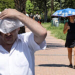 Bir kentte 95 yılın sıcaklık rekoru kırıldı Bugün pik noktaya ulaştı | Cadde ve sokaklar boşaldı