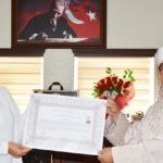 Rus kadın Antalyada Müslüman olup bu ismi aldı