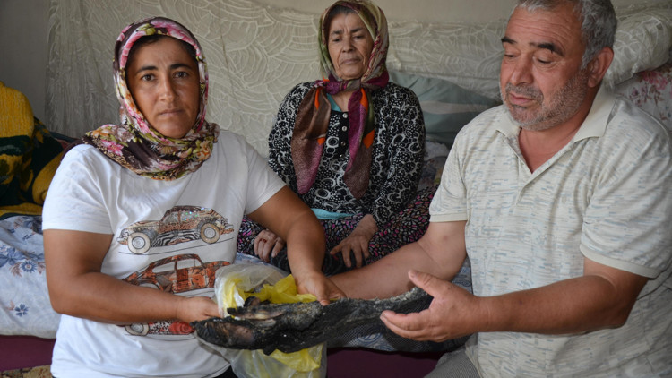 Evlerinde çıkan yangında 90 bin lira birikimleri de yandı