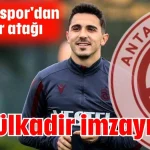 Abdülkadir imzayı attı