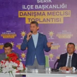 AK Parti Serik İlçe Danışma Kurulu yapıldı